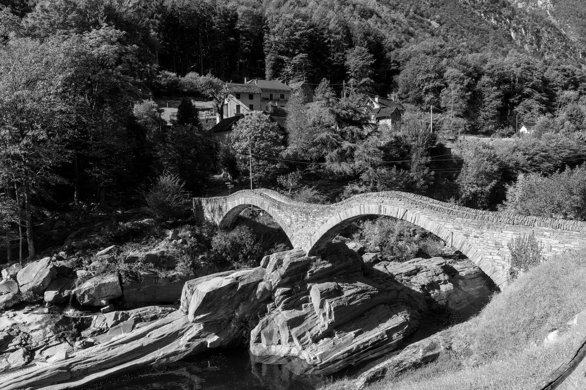 La vallée de la Verzasca